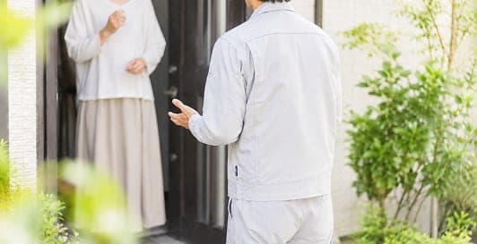 工事前のご挨拶で近隣への配慮を徹底