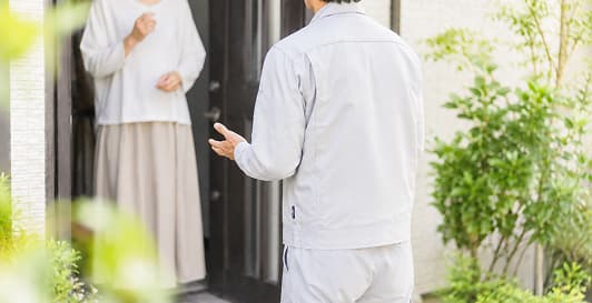 工事前のご挨拶で近隣への配慮を徹底